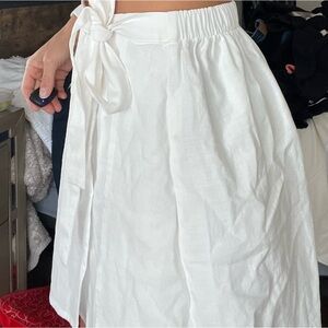 a new day Elegant White Backless Dress